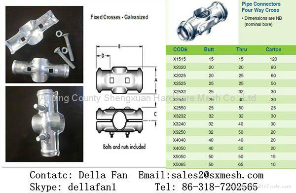 Chain link fence fitting 2