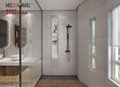 SMC shower niche glossy finish