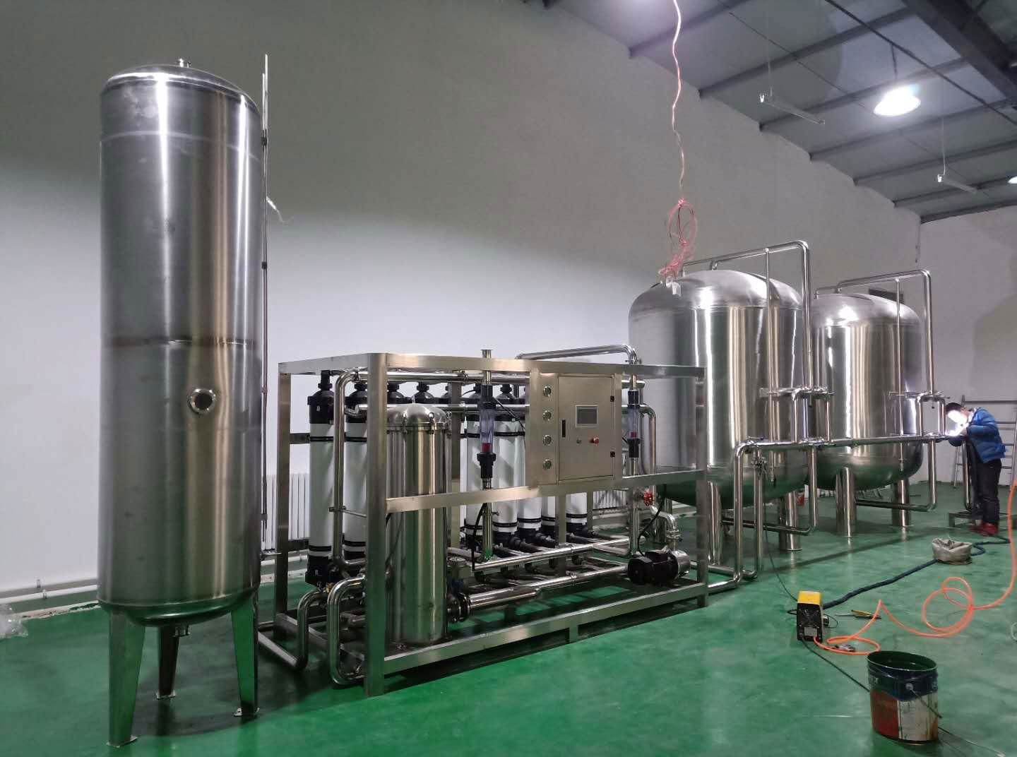 西安20T/H食品化工釀酒工業用純淨水機 2