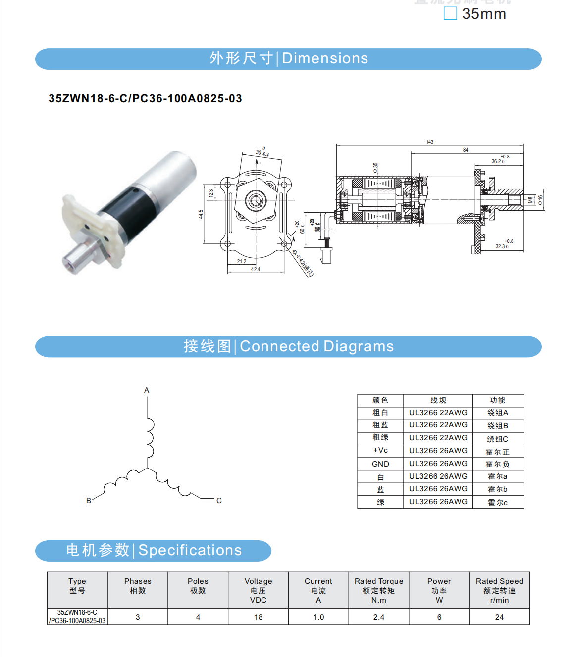 Integrated BLDC Motor Specially for Robotic Mower 2