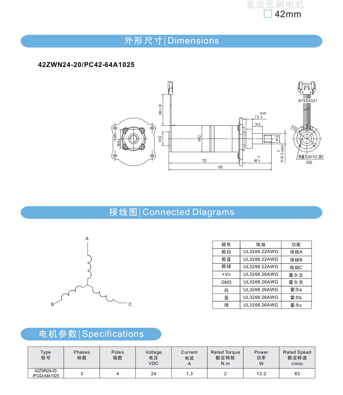 Integrated BLDC Motor Specially for Robotic Mower 3