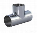 butt welded tee pipefittings 