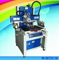 Flat screen printing machine