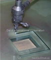 Waterjet Machine Cutting Glass 1