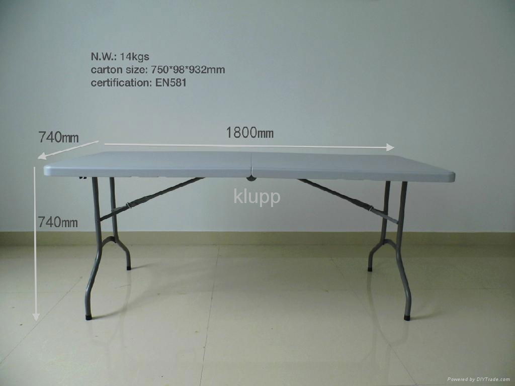 6' FOOT REGULAR FOLDING TABLE