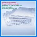 Swimming Pool sheet multicell honeycomb polycarbonate sheet