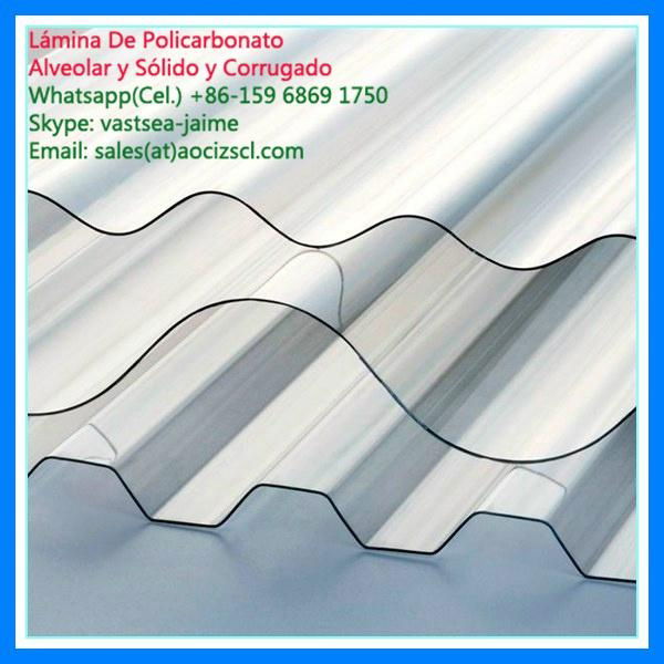 polycarbonate roofing  twin wall polycarbonate hollow sheet 3