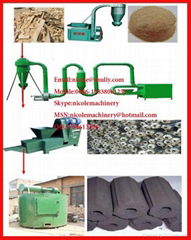 Wood charcoal production line 