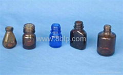 Small glass bottles