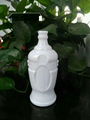 Milk glass bottle 3