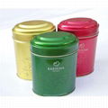 cusotm printed round tin box for food package tea box 3