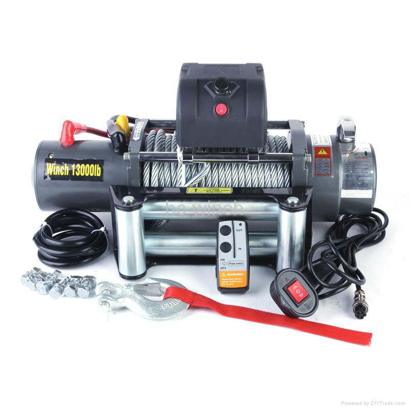 Car Cable Winches 5000lbs 4x4 trailer winches 4
