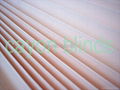 beige color pleated paper blind