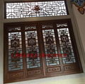 Chinese style antique carved wooden antique doors and Windows 5