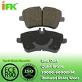 MERCEDES BENZ Semi metallic Low metallic NAO Ceramic Disc brake pad 1