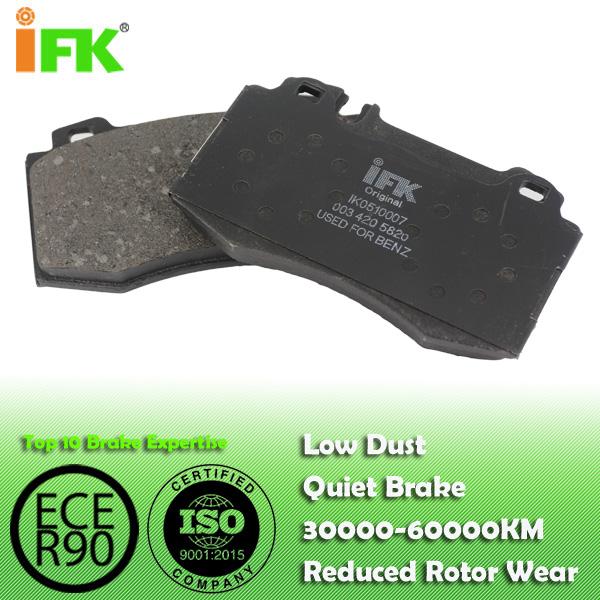 MERCEDES BENZ Semi metallic Low metallic NAO Ceramic Disc brake pads