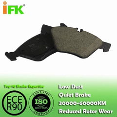 MERCEDES BENZ Semi metallic Low metallic NAO Ceramic Disc brake pad