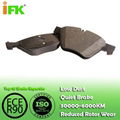 MERCEDES BENZ Semi-metallic Low metallic NAO Ceramic Disc brake pad 1