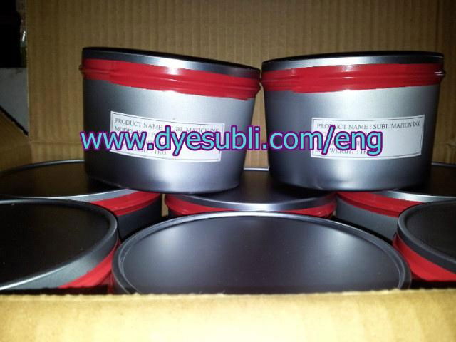 Dye Sublimation Offset Inks  ( FLYING-FO-GR ) used for textile printing