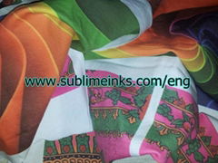 sublimation offset ink ( FLYING-FO-GR ) used on cotton 