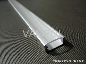 recessed slim line 7mm profile aluminum led channel with frosted cover