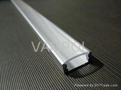 recessed slim line 7mm profile aluminum led channel with frosted cover