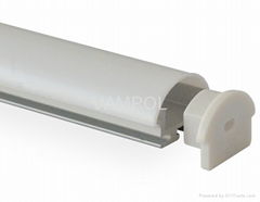  Aluminium LED Profile For Straight Shelf Cupboard or Cabinet Light