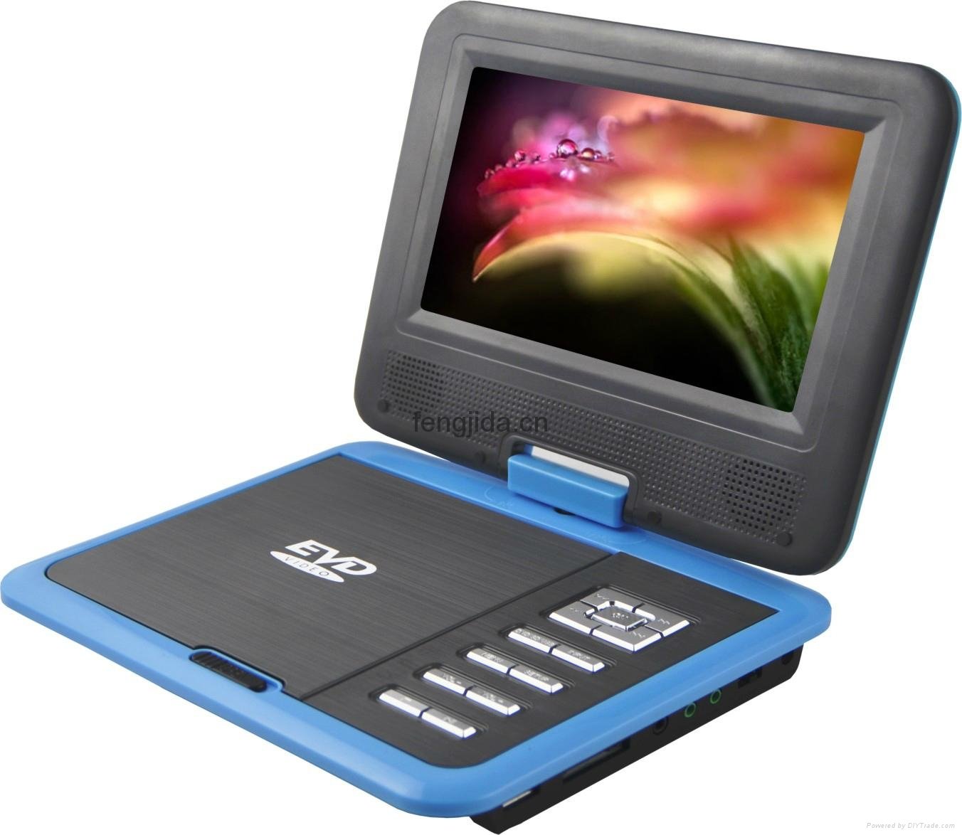 7 Inch Portable DVD Player with tv tuner - 760 - FJD (China ...