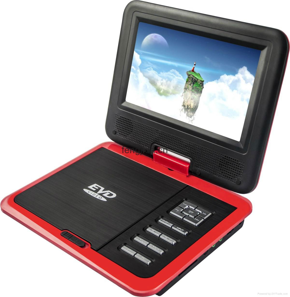 7 Inch Portable DVD Player with tv tuner  4