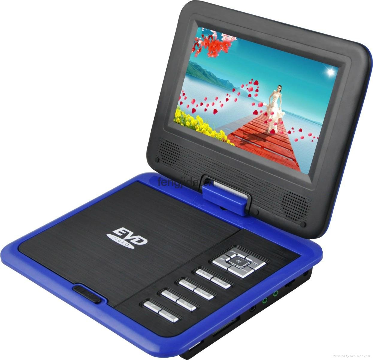 7 Inch Portable DVD Player with tv tuner  5
