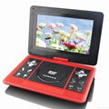  fashion design portable DVD player with VGA port 2