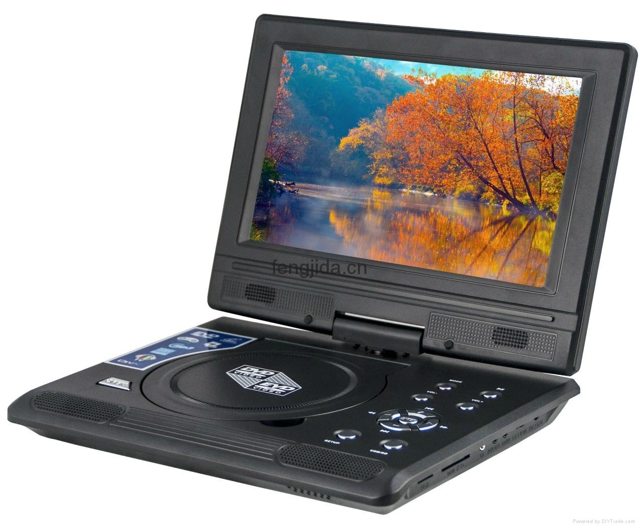 9 inch fashion design portable DVD Player with TV/FM 5