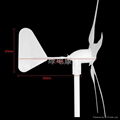 2012 hot sale 300w wind turbine with 6 blades  3