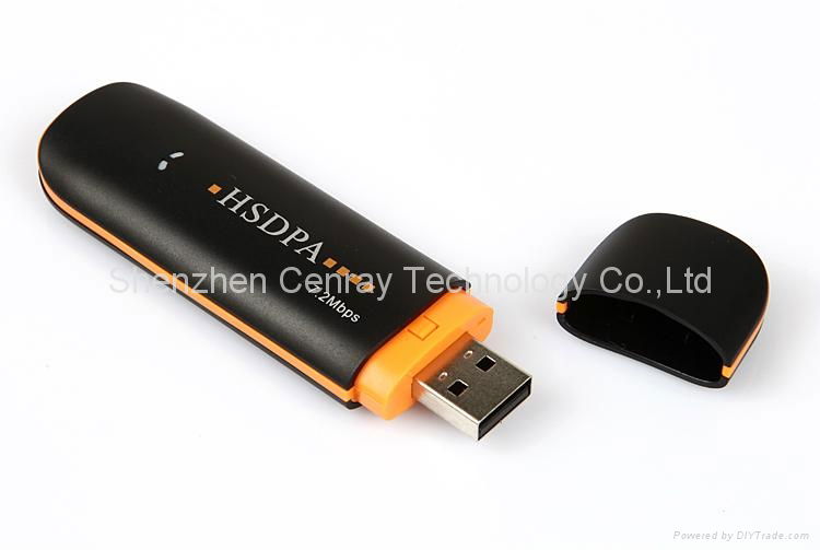 7.2Mbps Unlocked 3G Dongle HSDPA Wireless MODEM Support Android PK Huawei E1750  3