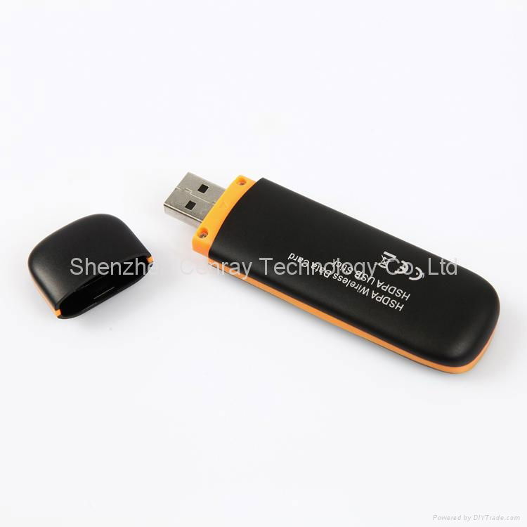 7.2Mbps Unlocked 3G Dongle HSDPA Wireless MODEM Support Android PK Huawei E1750  5