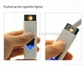 Rechargeable Black USB Battery Cigarette Flameless Lighter Windproof No Gas Elec 10