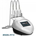 Blue Light Anti-wrinkle mesotherapy Vacuum RF portable spa beauty machine RT+8  