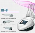 Blue Light Anti-wrinkle mesotherapy Vacuum RF portable spa beauty machine RT+8  