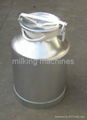 Aluminium Milk Bucket  20 Liters For Milk Transportation 2
