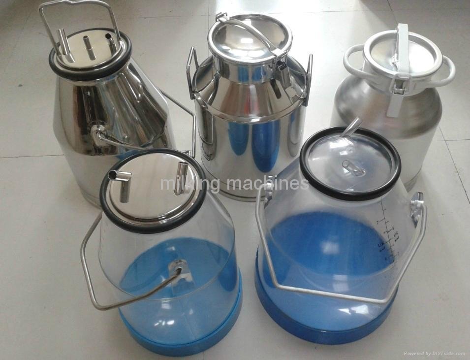 Transparent Milk bucket Plastic Milk Can 32L 3