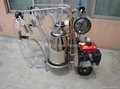 Double Engines Milking Machine With Electric Engine And Gasoline Engine 3