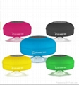 Splash Shower Tunes Waterproof Bluetooth Wireless Shower Speaker Portable