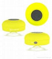 Splash Shower Tunes Waterproof Bluetooth Wireless Shower Speaker Portable 5