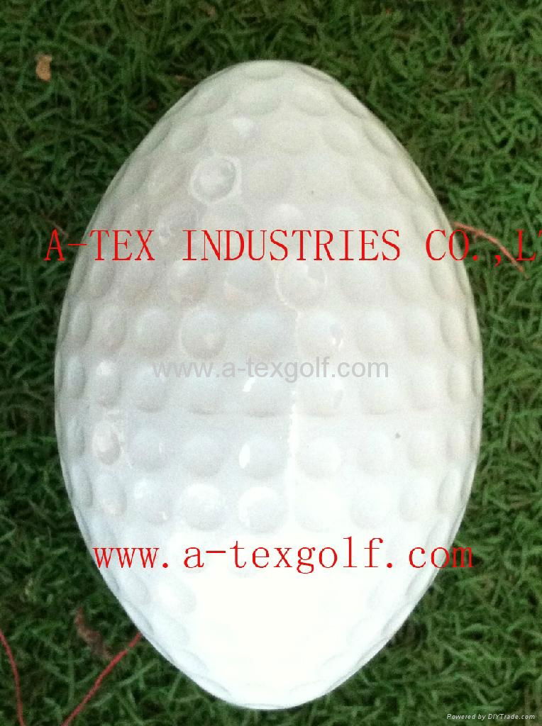 Rugby golf ball/Oval golf ball