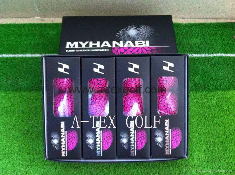 TOP QUALITY(Myhanabi)TOURNAMENT GOLF BALL 3