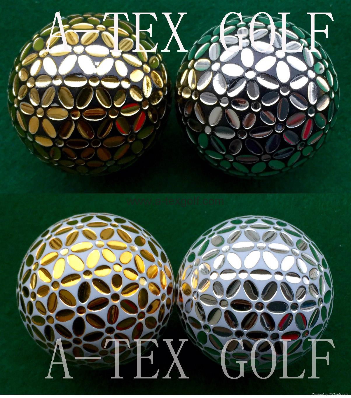 Flower Design Tournament Golf Ball 5