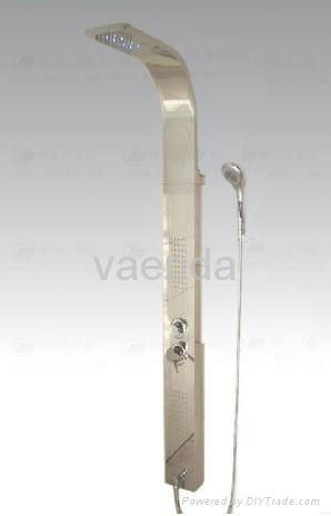 Stainless Steel Shower Panel with LED Lights 8219A