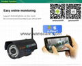 Wireless CMOS M-JPEG Outdoor Waterproof Bullet IP Camera  3