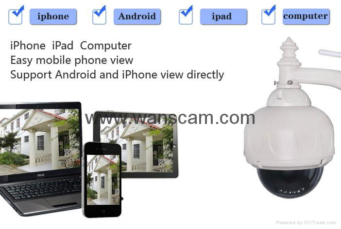 Zoom IR CUT WIFI Outdoor Waterproof dome IP  Camera 5