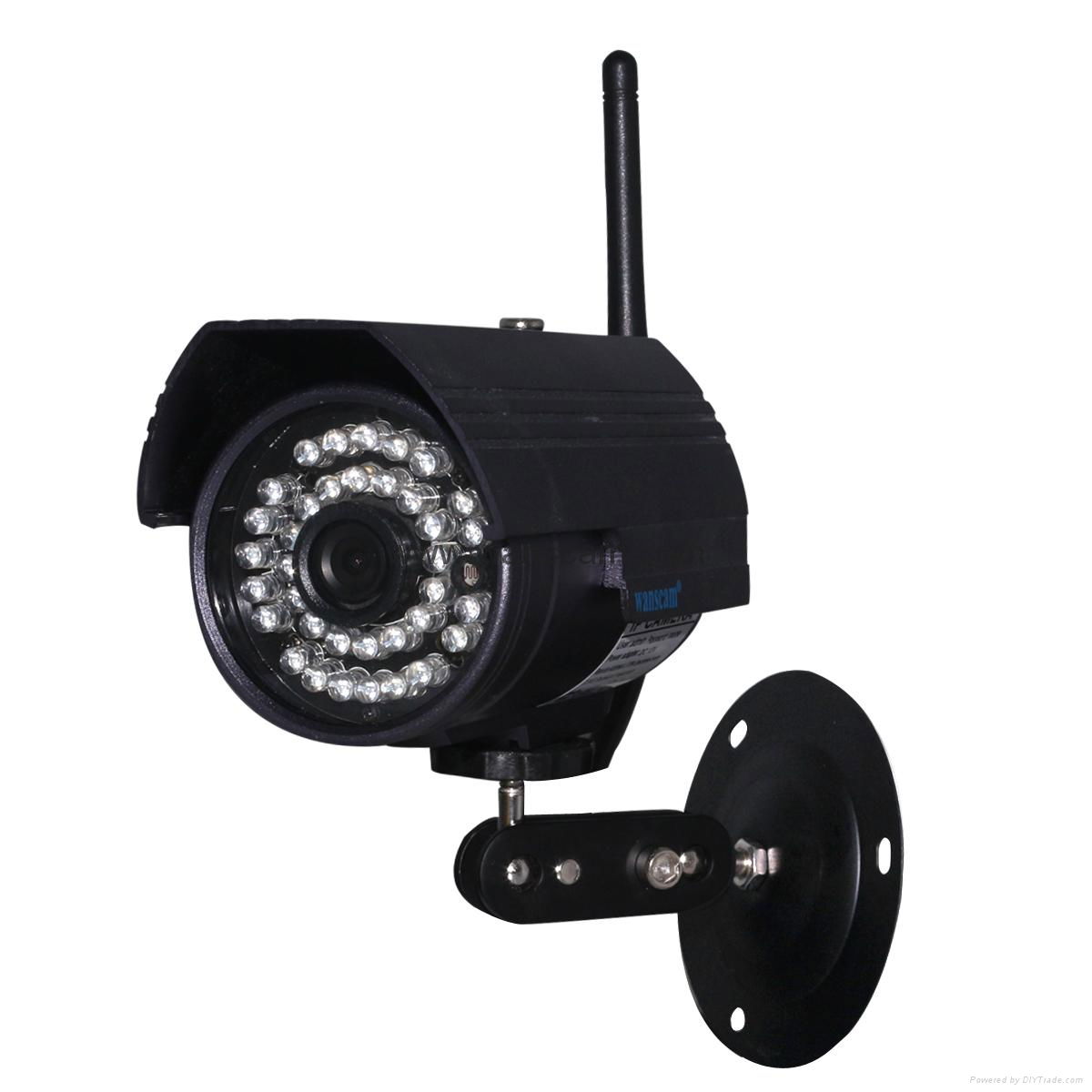 CMOS M-JPEG Wireless Day &Night Outdoor Waterproof Bullet IP  Camera 4